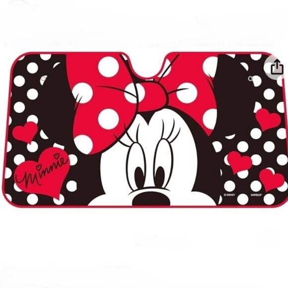 Napolex | Disney Minnie Mouse Windshield Front Car Sun Shade NWT - Picture 1 of 6